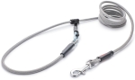 EASYLONG Hundeleine - S - 4m - grau